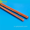 ອົງປະກອບ insulating Phenolic Cotton Laminated Rod